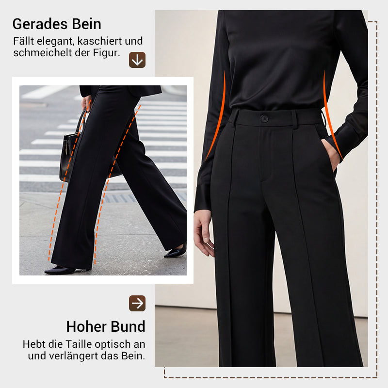 Amelia - Elegantes pantalones de pierna ancha a medida