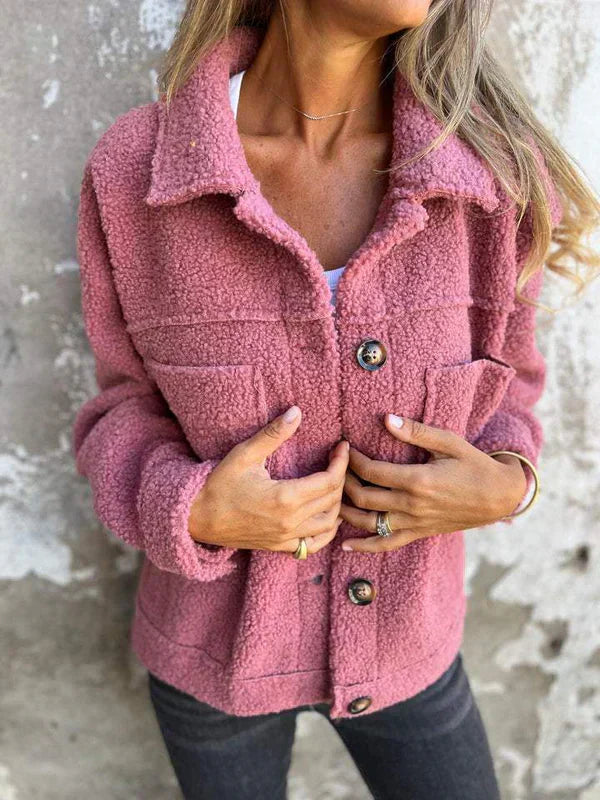 MOIRA - Chaqueta de forro polar de corte cómodo