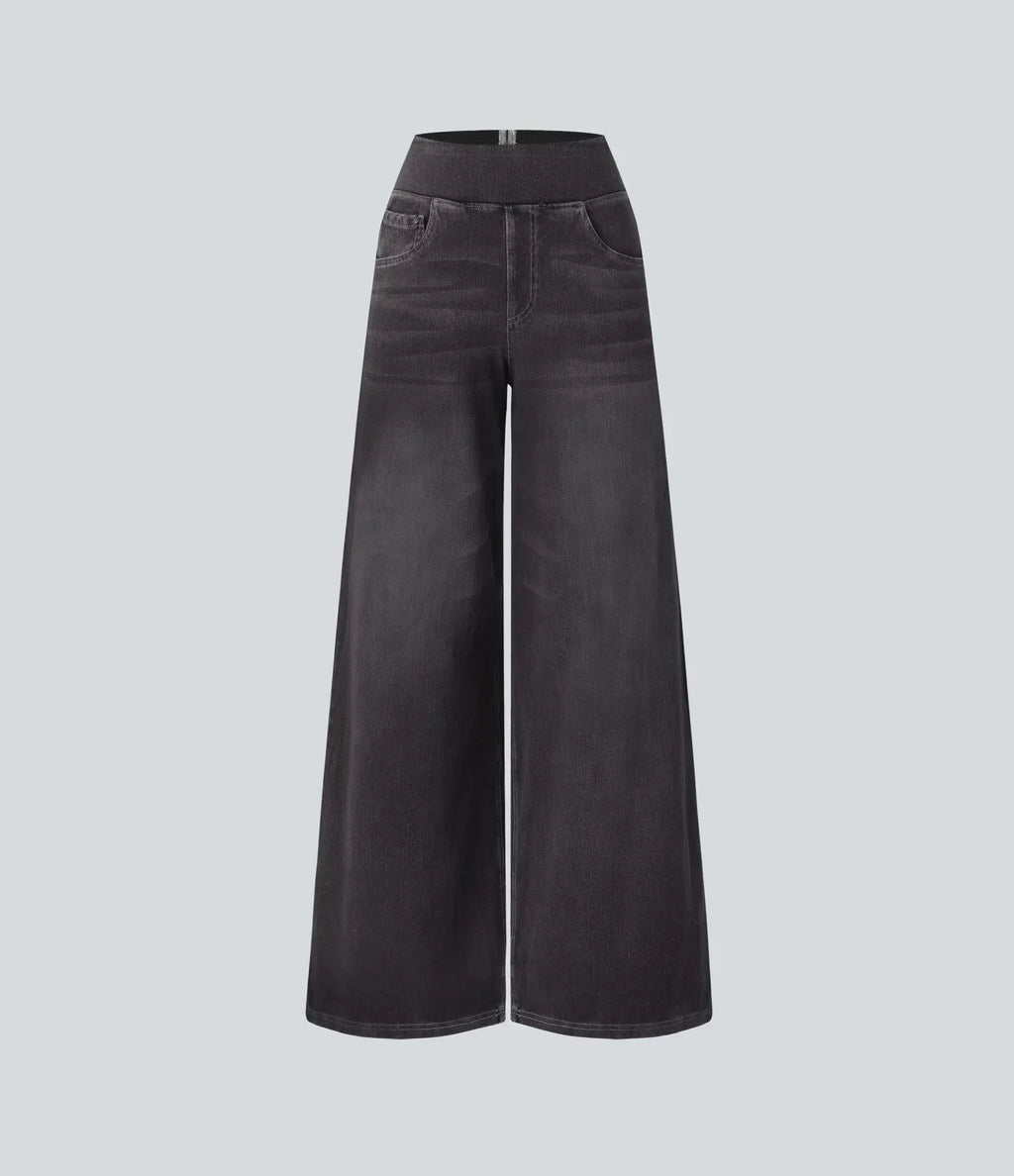 Marlowe – Pantalones cómodos de cintura alta moldeadores