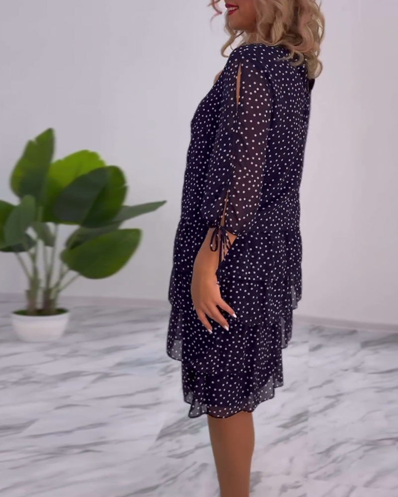 Mila – Elegante vestido de otoño