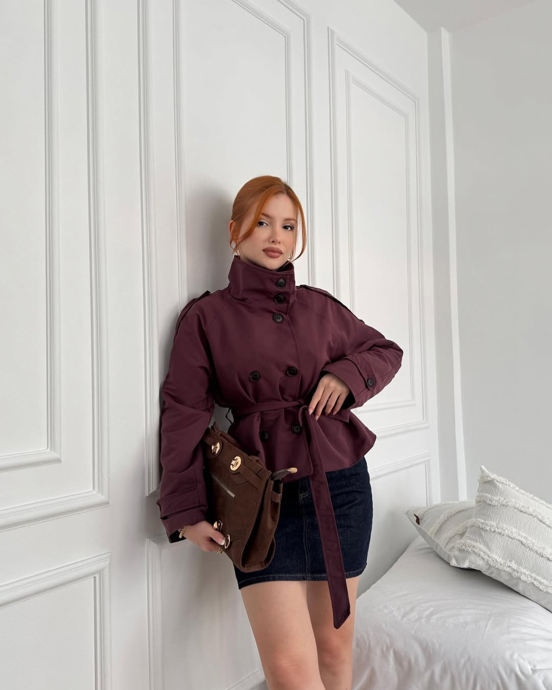 Millie – Trench corto para una elegancia otoñal sin esfuerzo