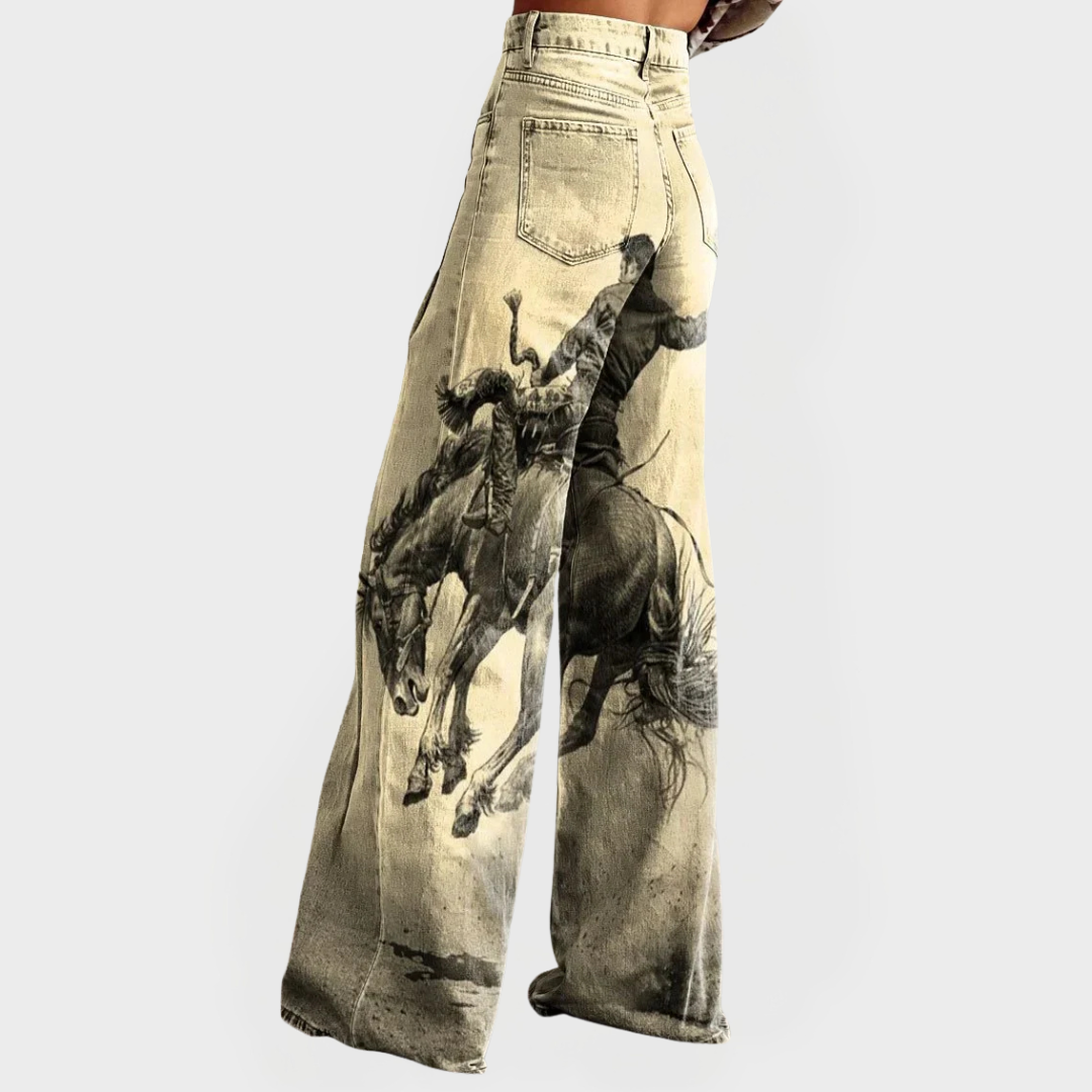 Savira | Pantalones western artísticos