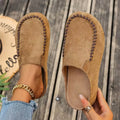 Darcie – Zapatillas ortopédicas vintage de cuero