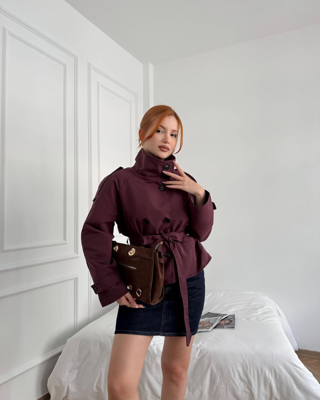 Millie – Trench corto para una elegancia otoñal sin esfuerzo