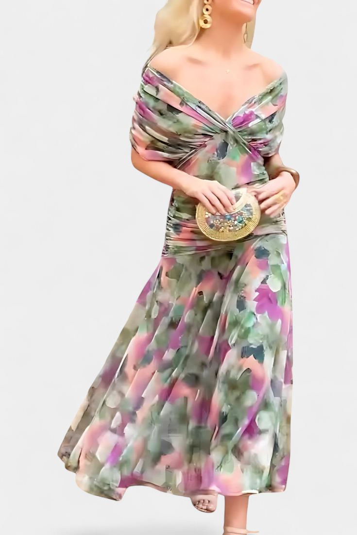 Florendra | Vestido floral maxi
