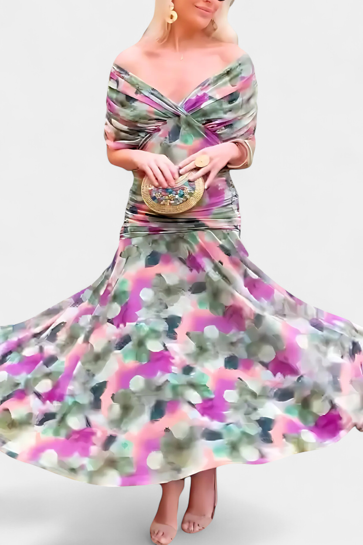 Florendra | Vestido floral maxi