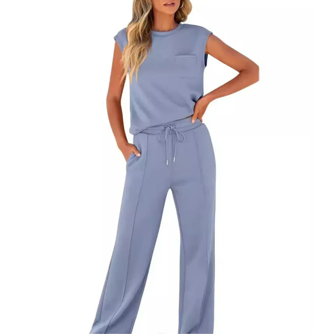 KAIYA – Conjunto de salón de verano casual