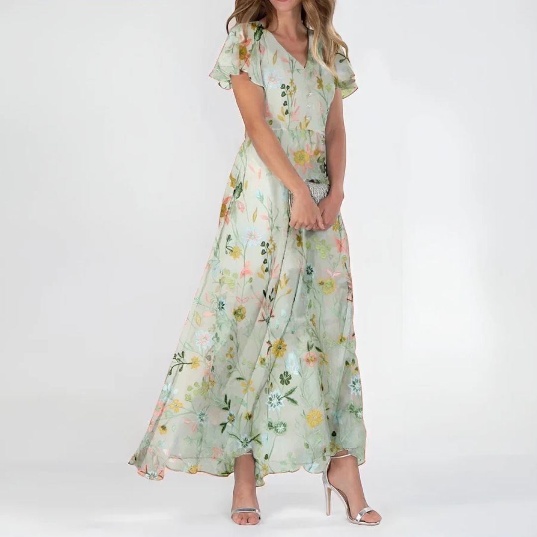 Selene | Vestido elegante fluido