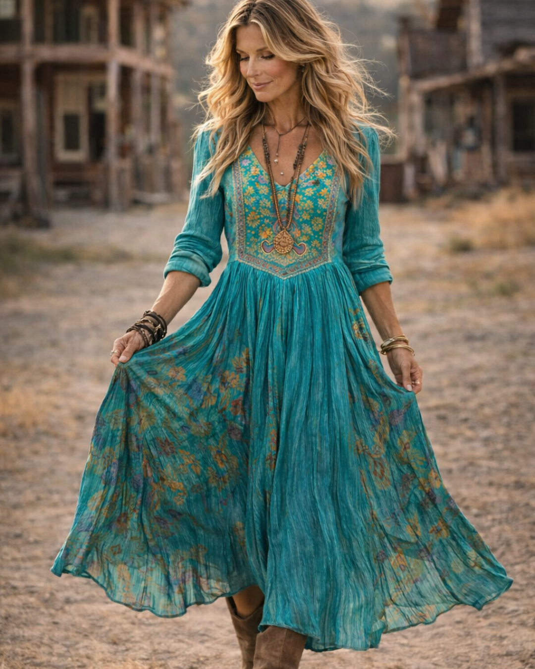 BNY – Vestido floral vintage
