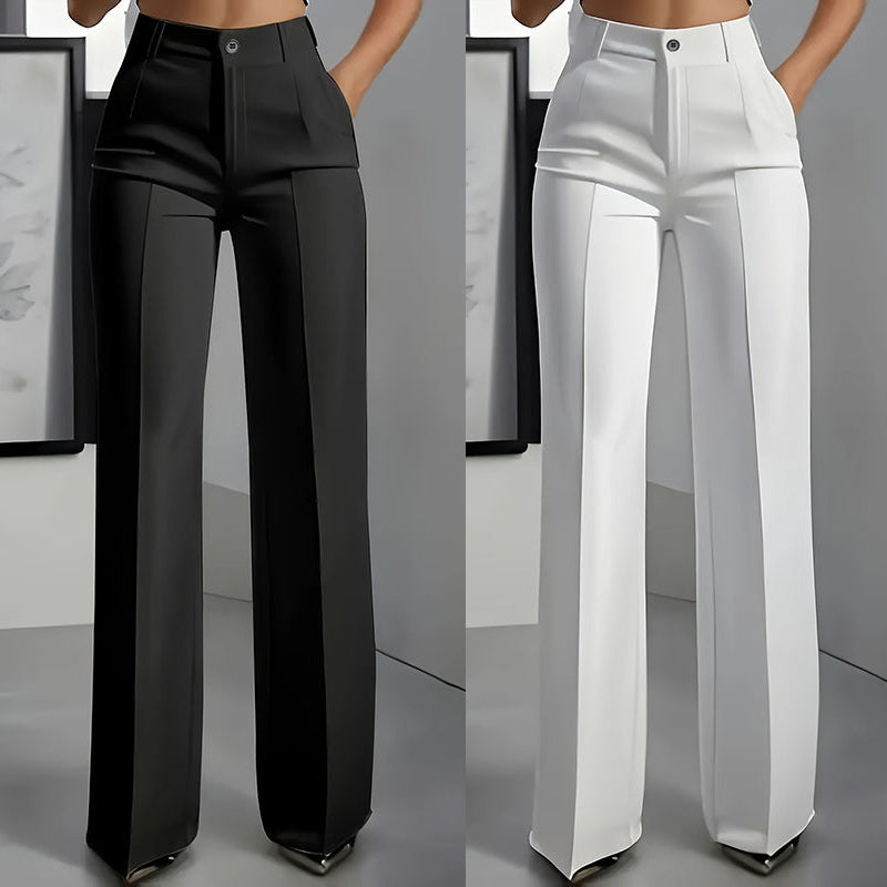 Amelia - Elegantes pantalones de pierna ancha a medida