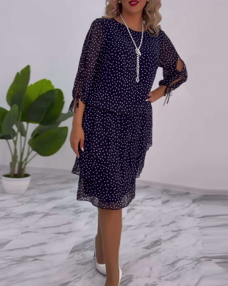 Mila – Elegante vestido de otoño