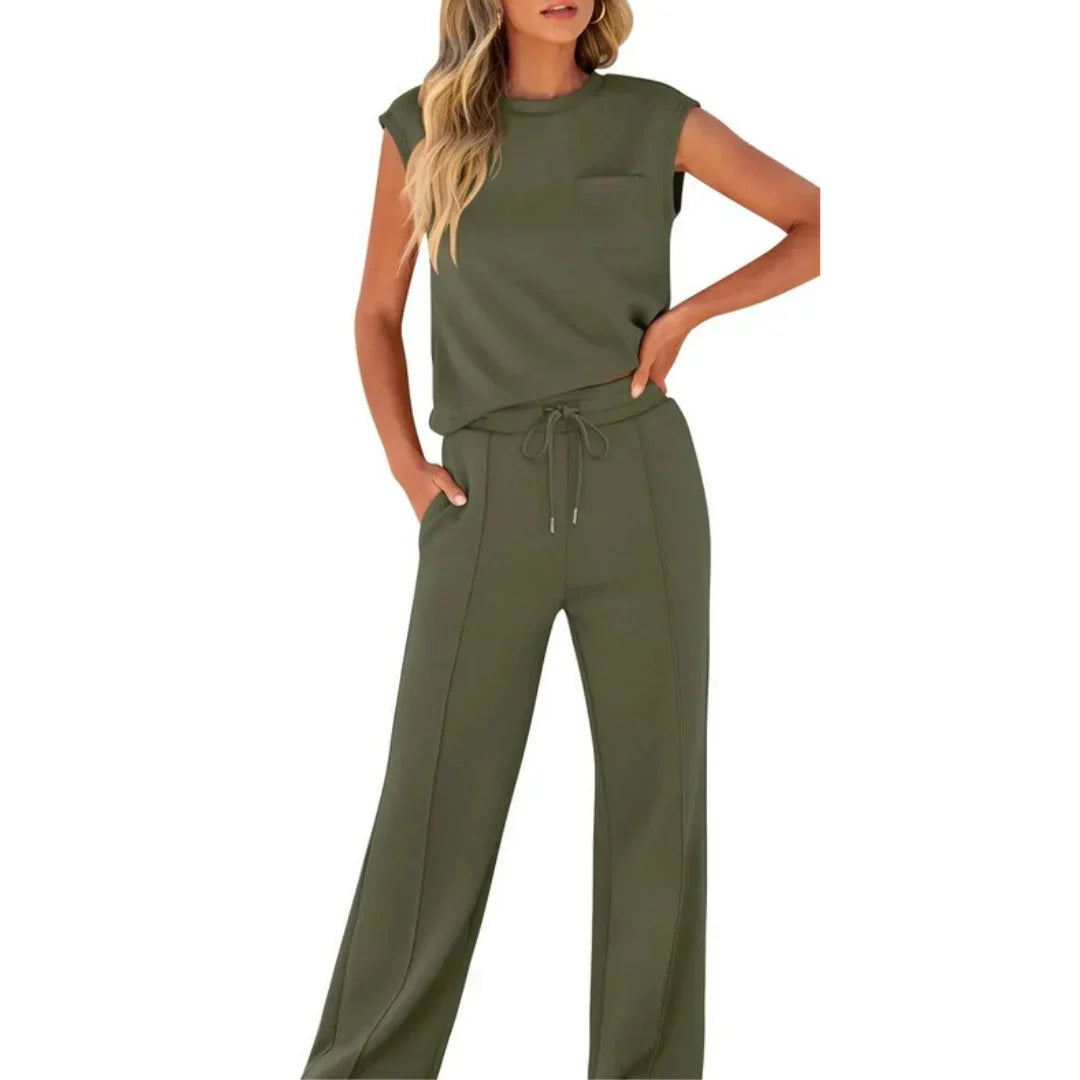 KAIYA – Conjunto de salón de verano casual