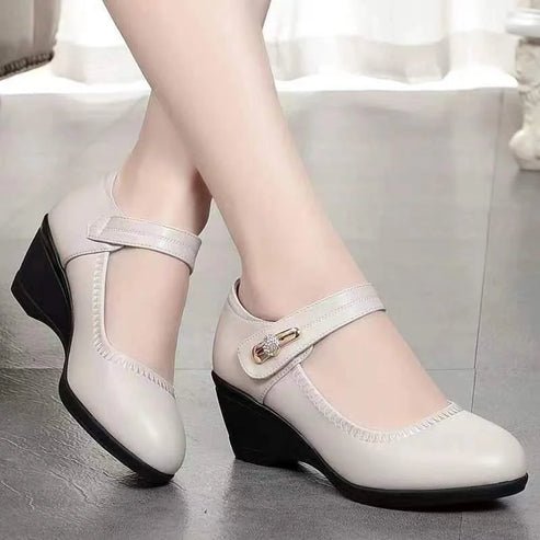 Leyni – Zapatos elegantes y cómodos con tacón medio