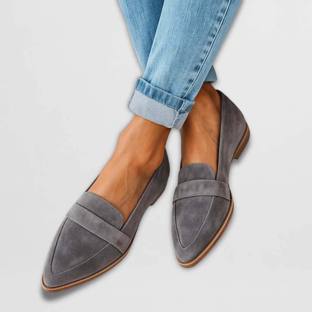 Helen – Zapatillas ortopédicas de ante