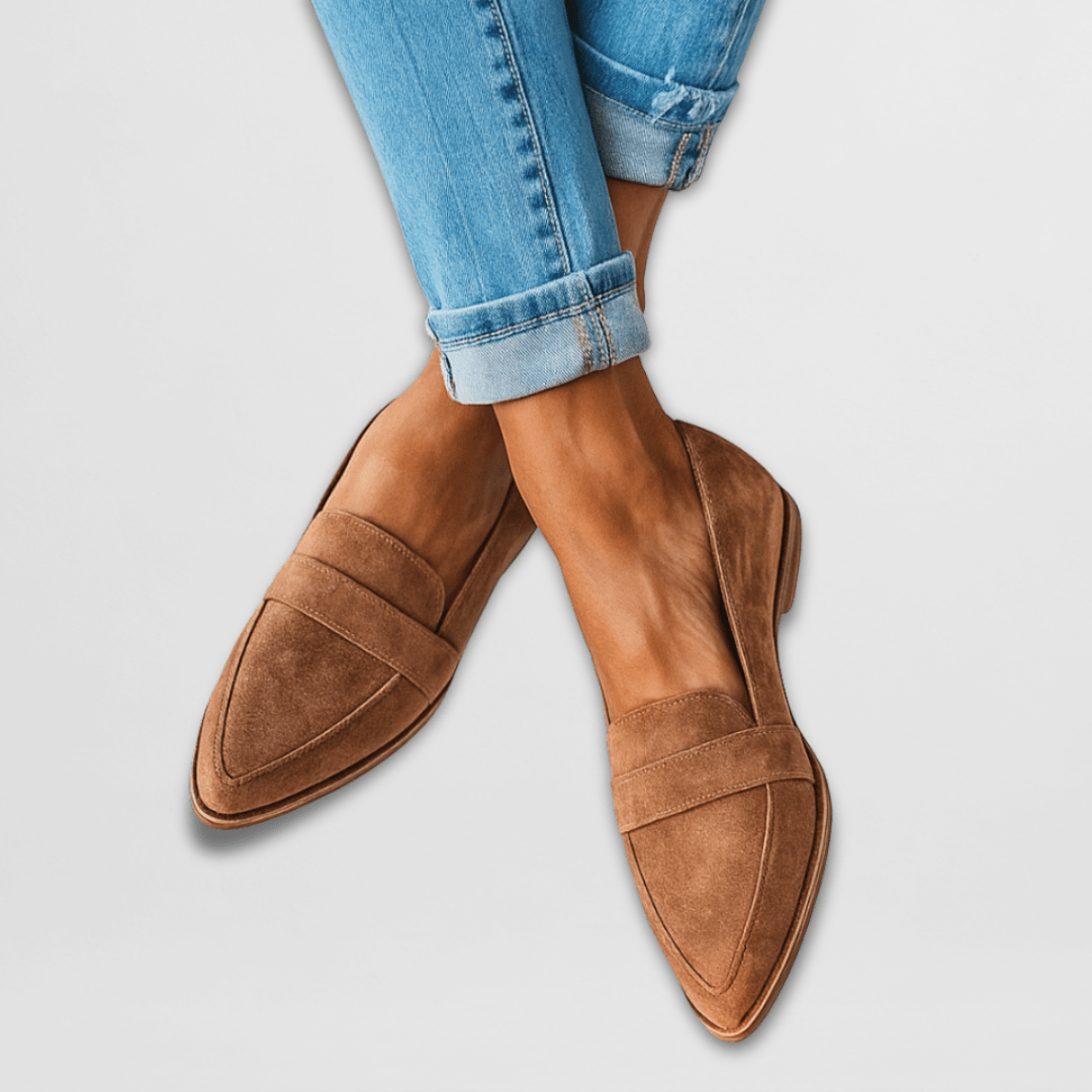 Helen – Zapatillas ortopédicas de ante