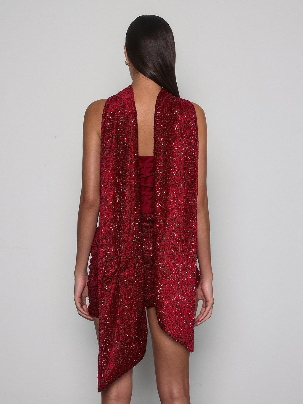 Cevorin – Mini vestido elegante con lentejuelas