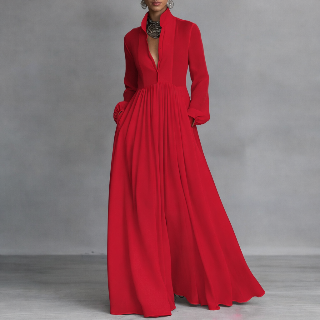 Elowira | Vestido maxi fluido