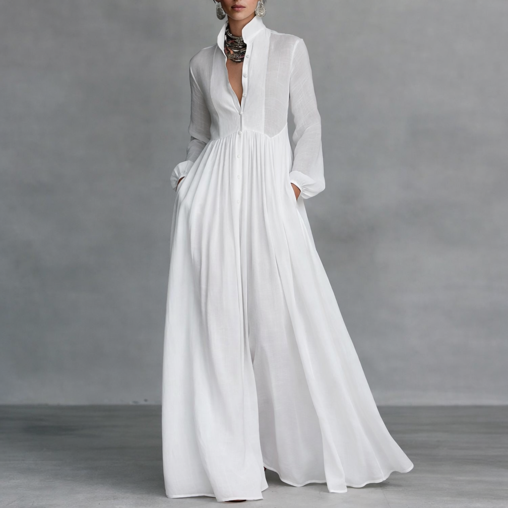 Elowira | Vestido maxi fluido
