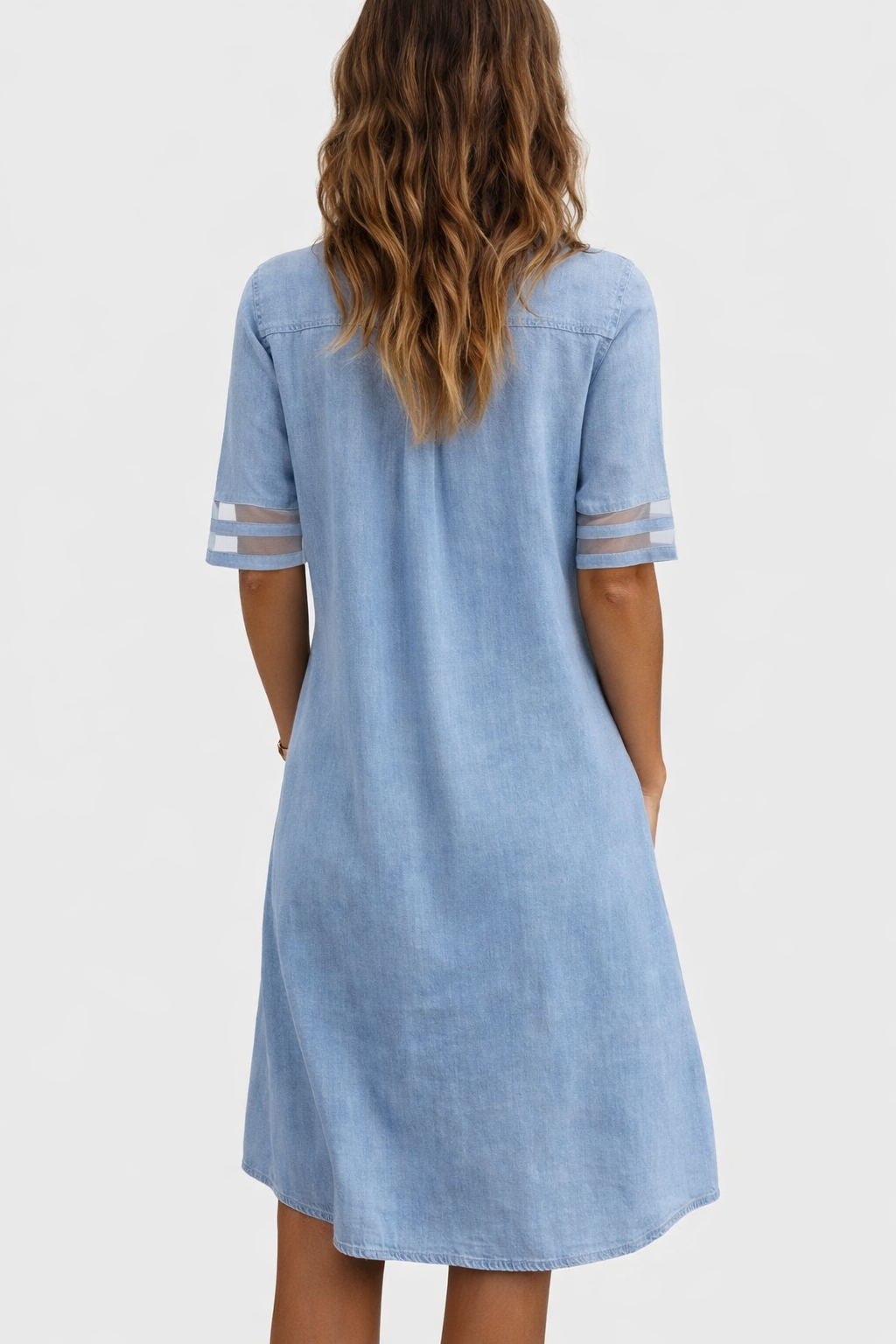 Brittany | Vestido de denim cómodo y favorecedor