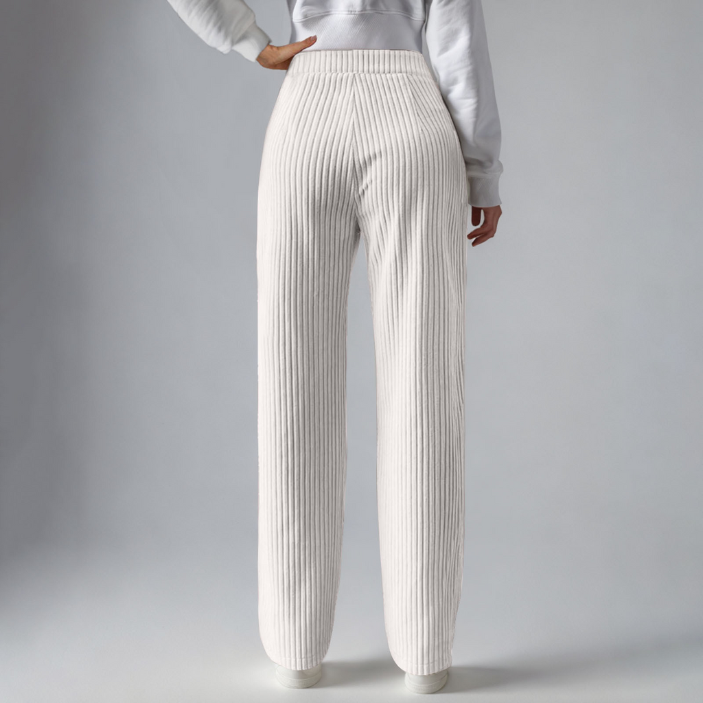 Everly - Pantalones de chándal de canalé