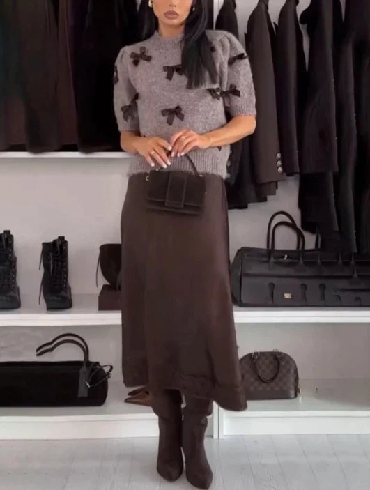 Paige – Conjunto de punto cómodo y elegante