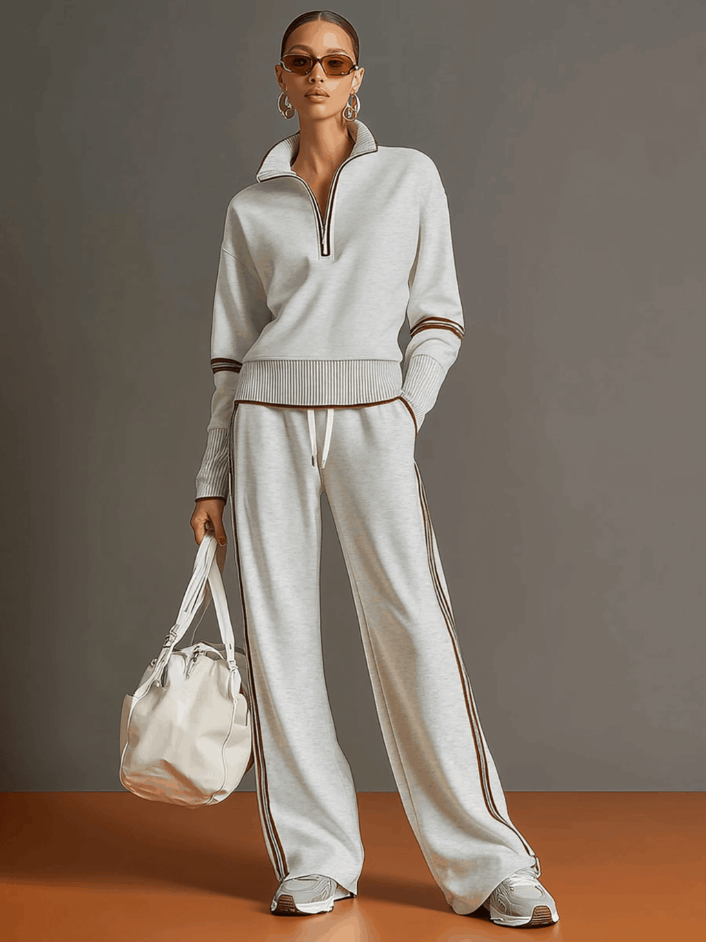 Norelle – Conjunto de dos piezas casual