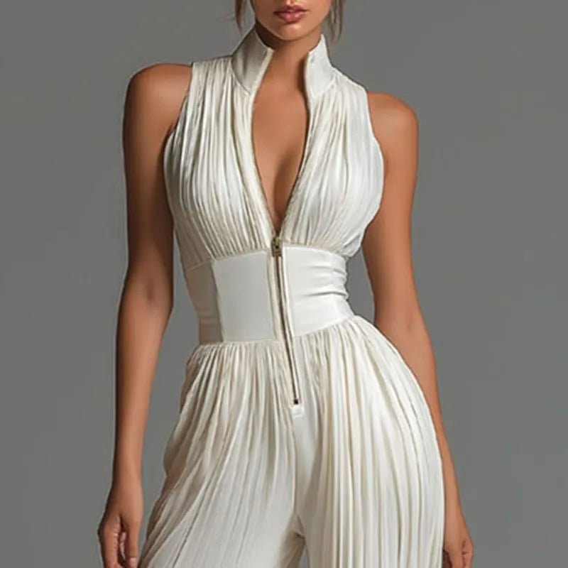 Aurelia | Mono plisado elegante