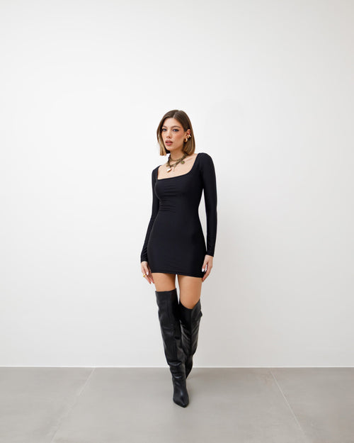 Alina – Mini vestido ajustado
