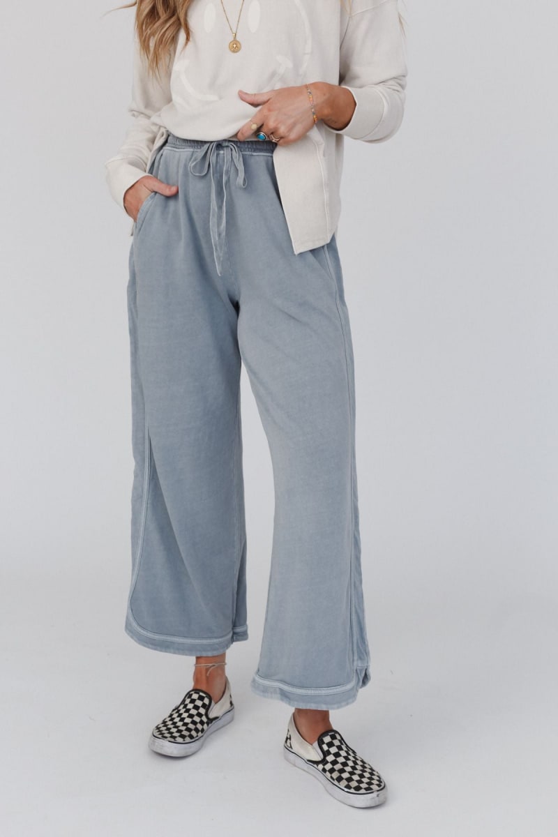 Claudia - Pantalones de chándal de pierna ancha