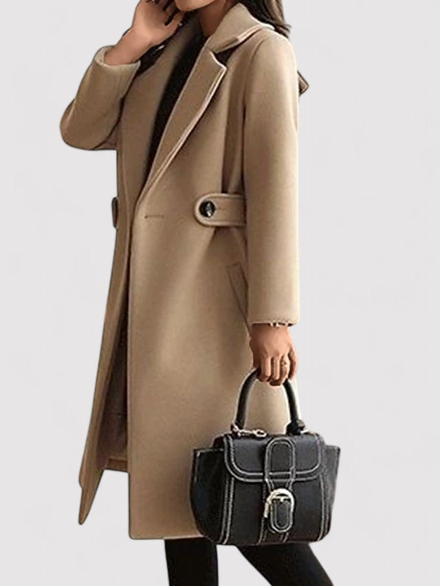 Skyler - abrigo elegante con cinturón