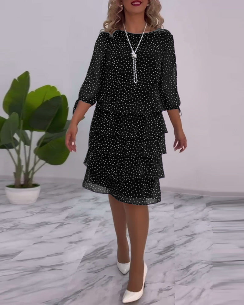 Mila – Elegante vestido de otoño