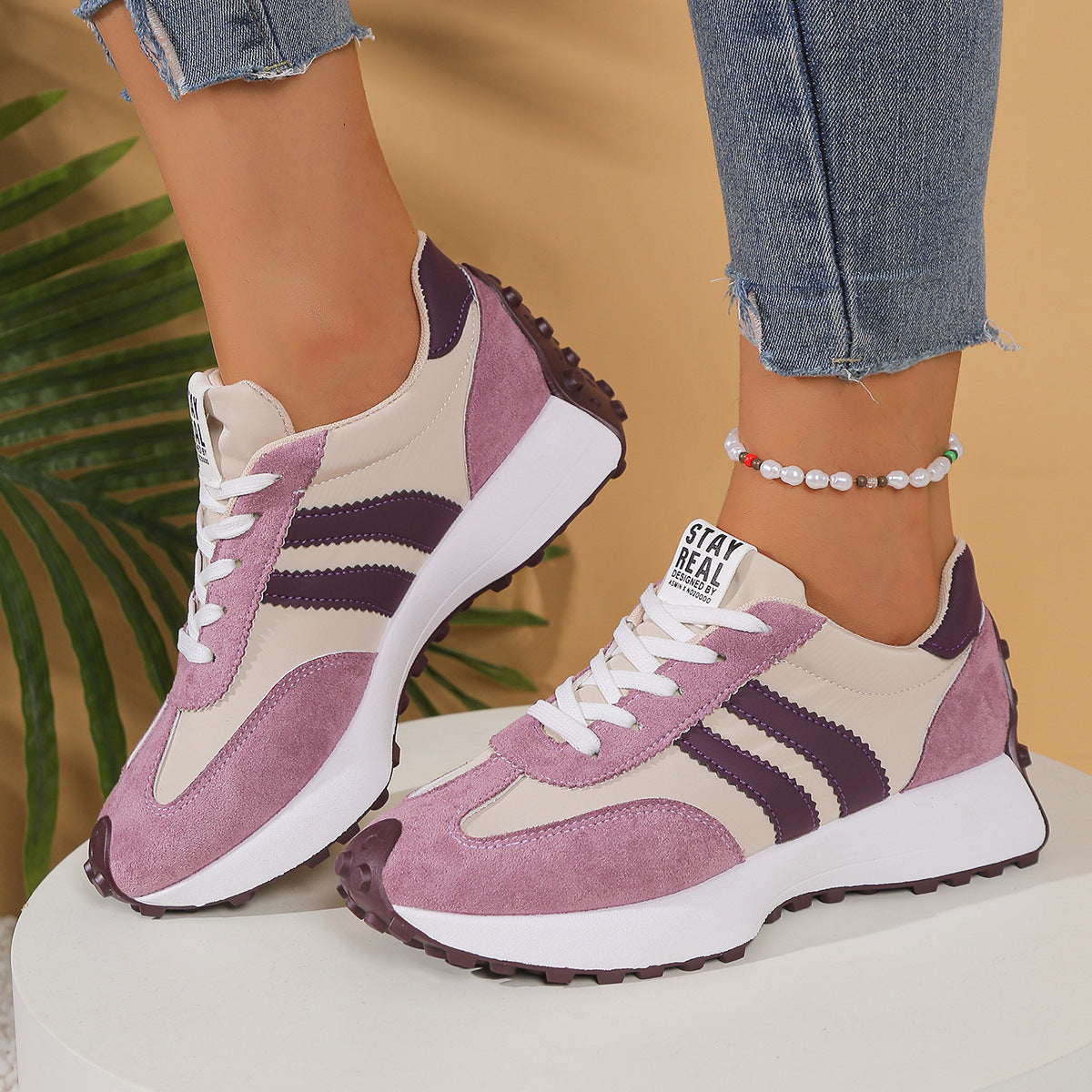 Evelyn – Zapatos ortopédicos casuales de piel