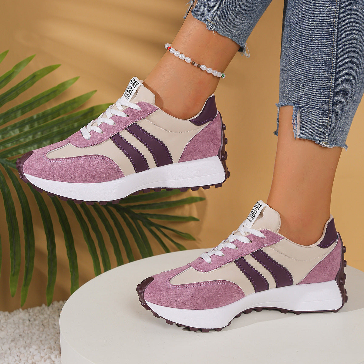Evelyn – Zapatos ortopédicos casuales de piel