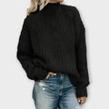Tiffany - Elegante suéter de invierno de cuello alto