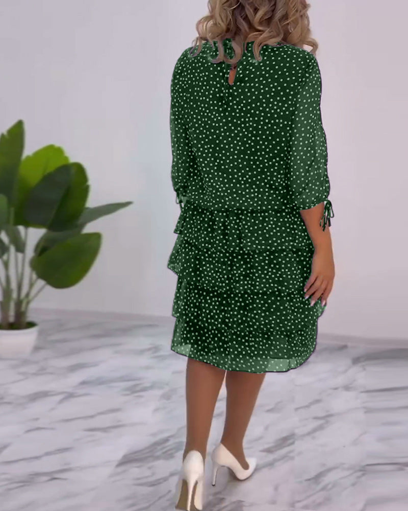 Mila – Elegante vestido de otoño