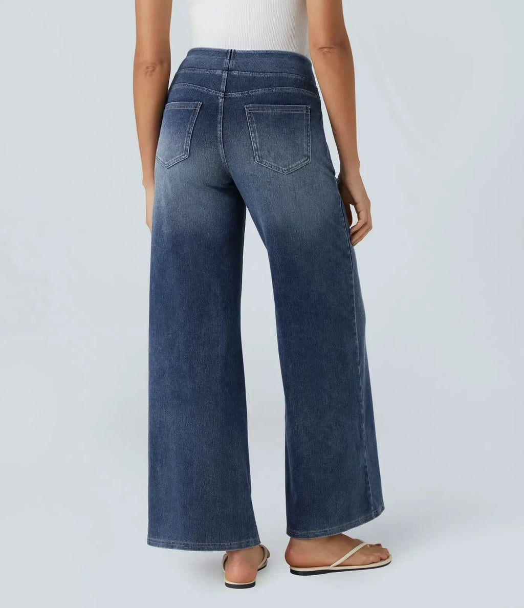 Marlowe – Pantalones cómodos de cintura alta moldeadores