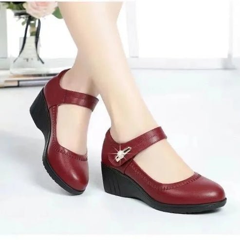 Leyni – Zapatos elegantes y cómodos con tacón medio