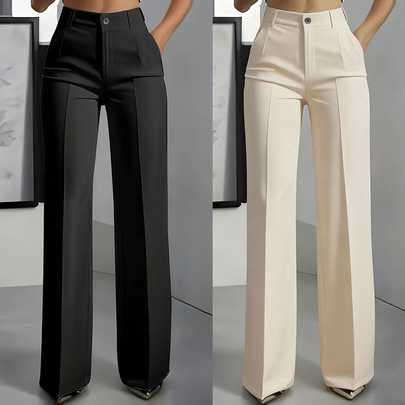 Amelia - Elegantes pantalones de pierna ancha a medida