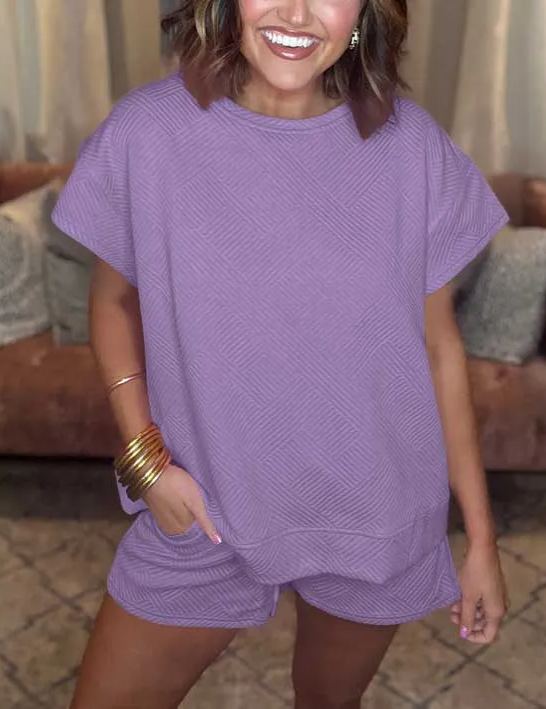 Aria – Conjunto de verano corto con textura