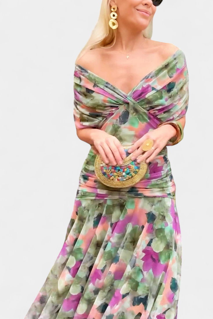 Florendra | Vestido floral maxi