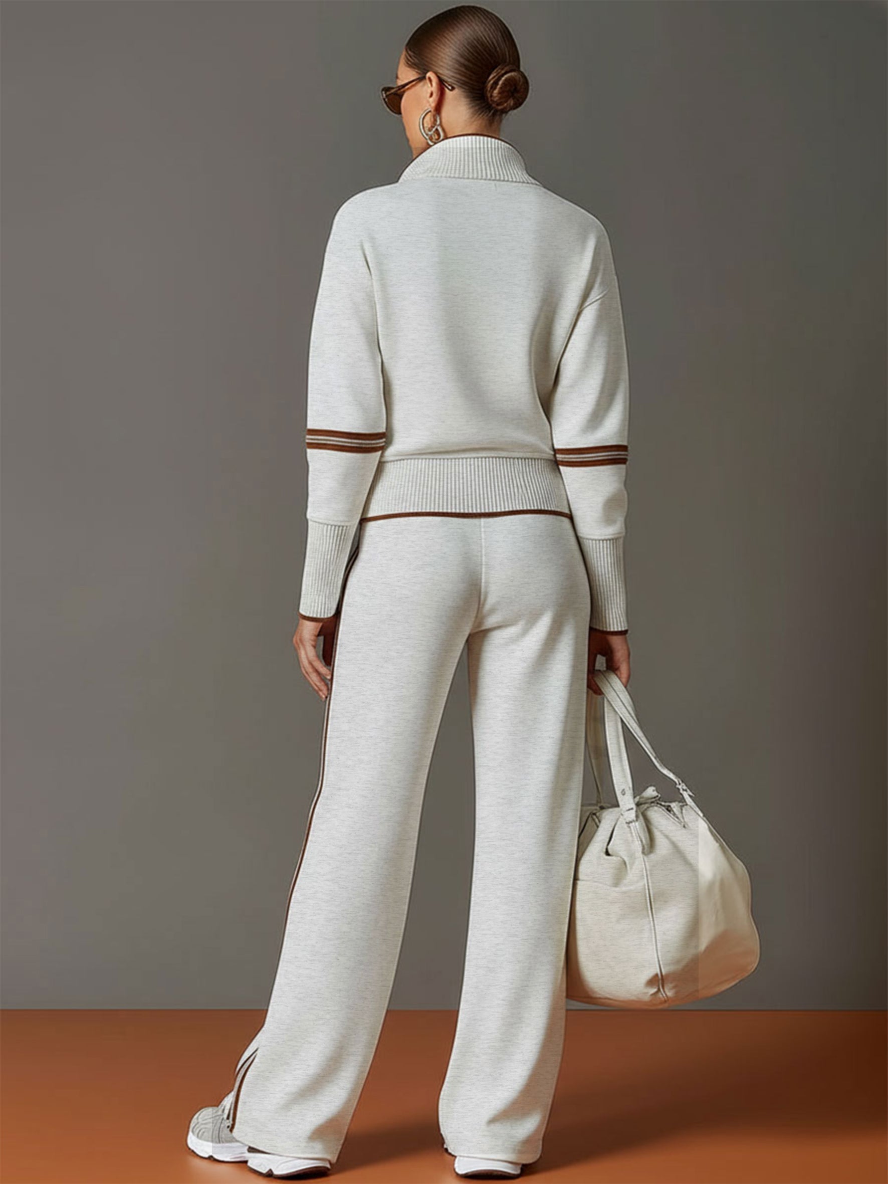 Norelle – Conjunto de dos piezas casual