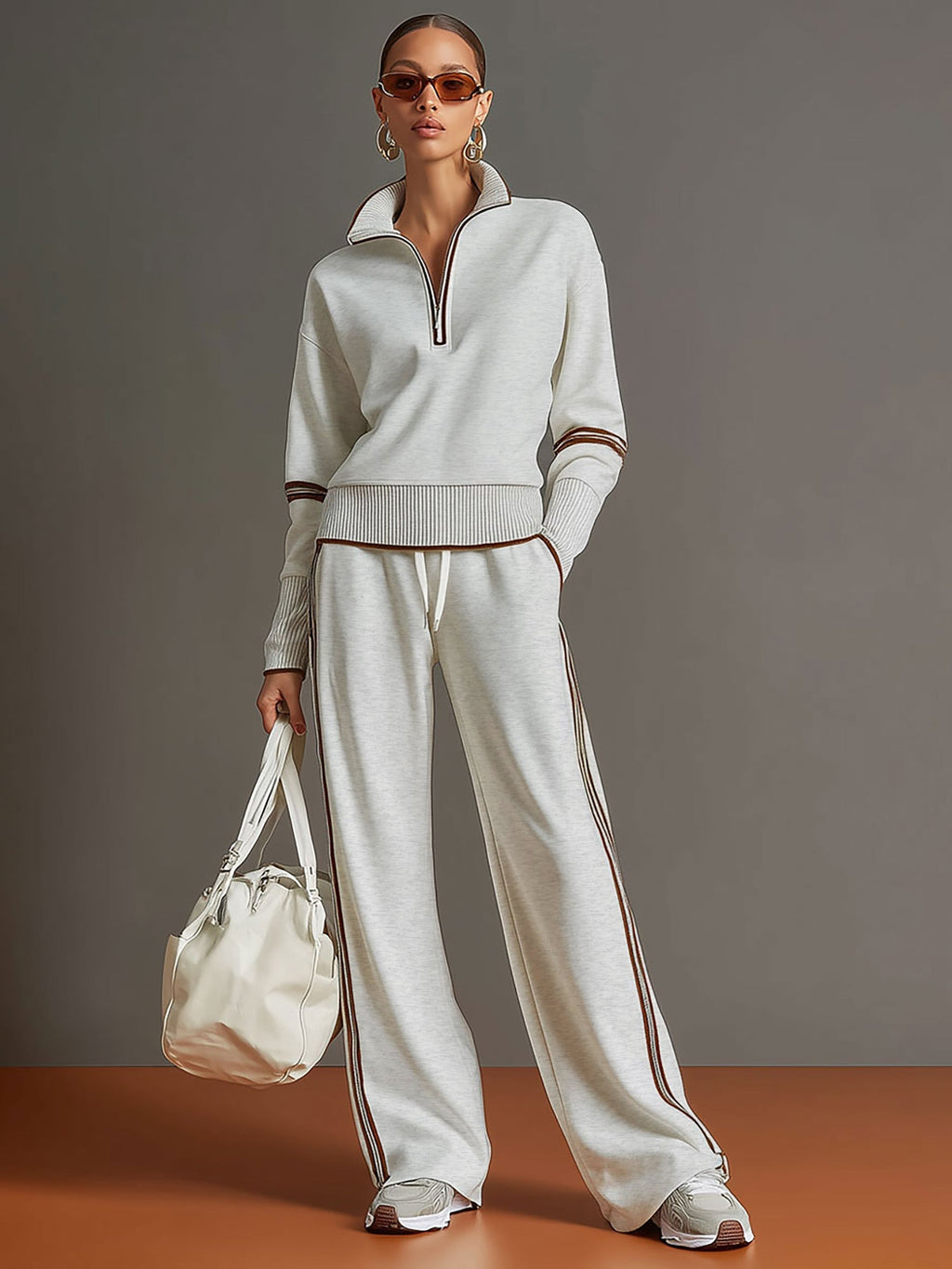 Norelle – Conjunto de dos piezas casual