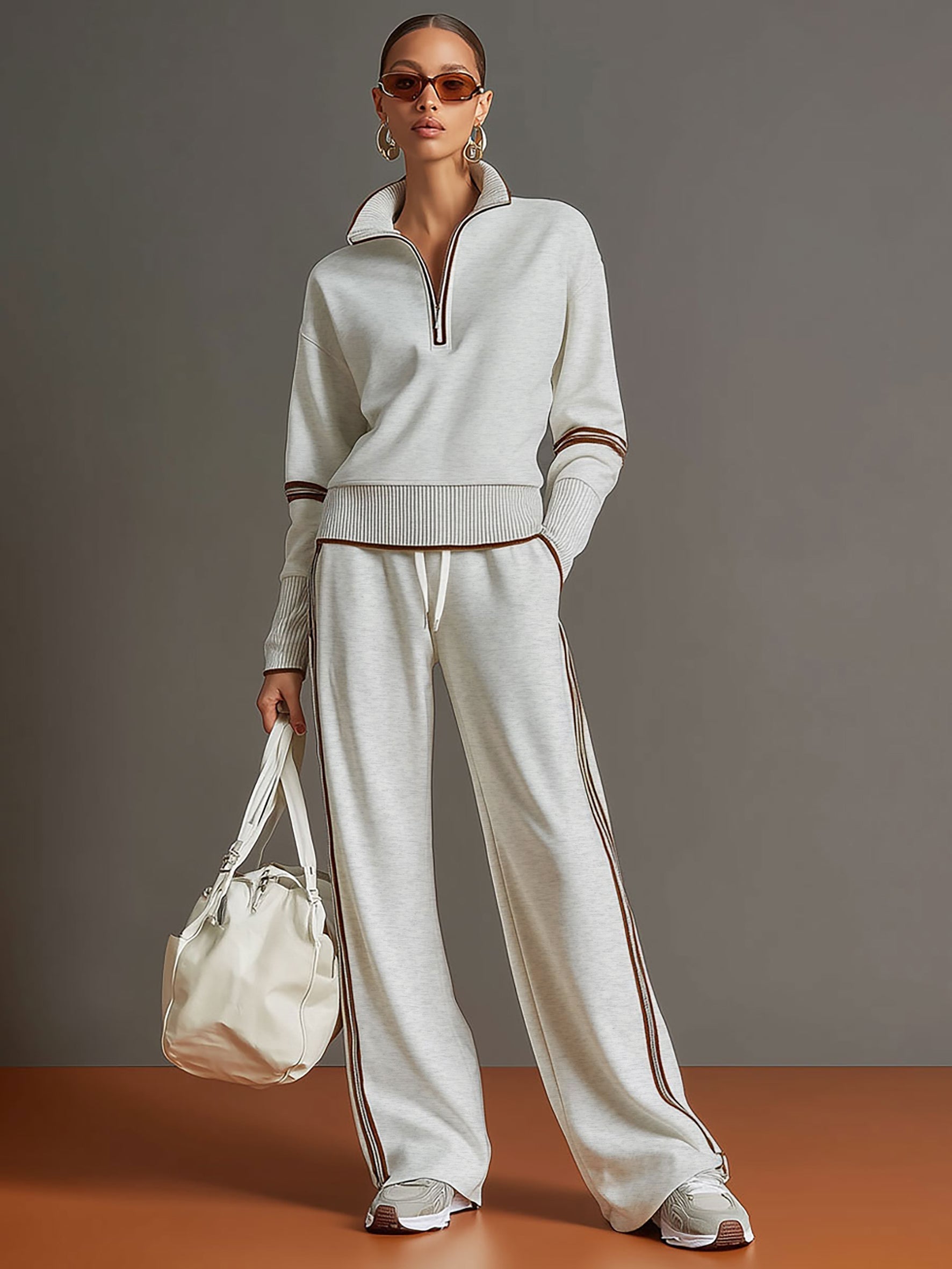 Norelle – Conjunto de dos piezas casual