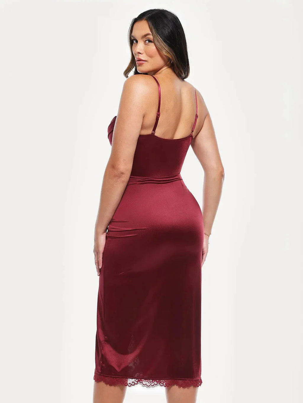 Valentina – Elegante vestido con corsé de encaje