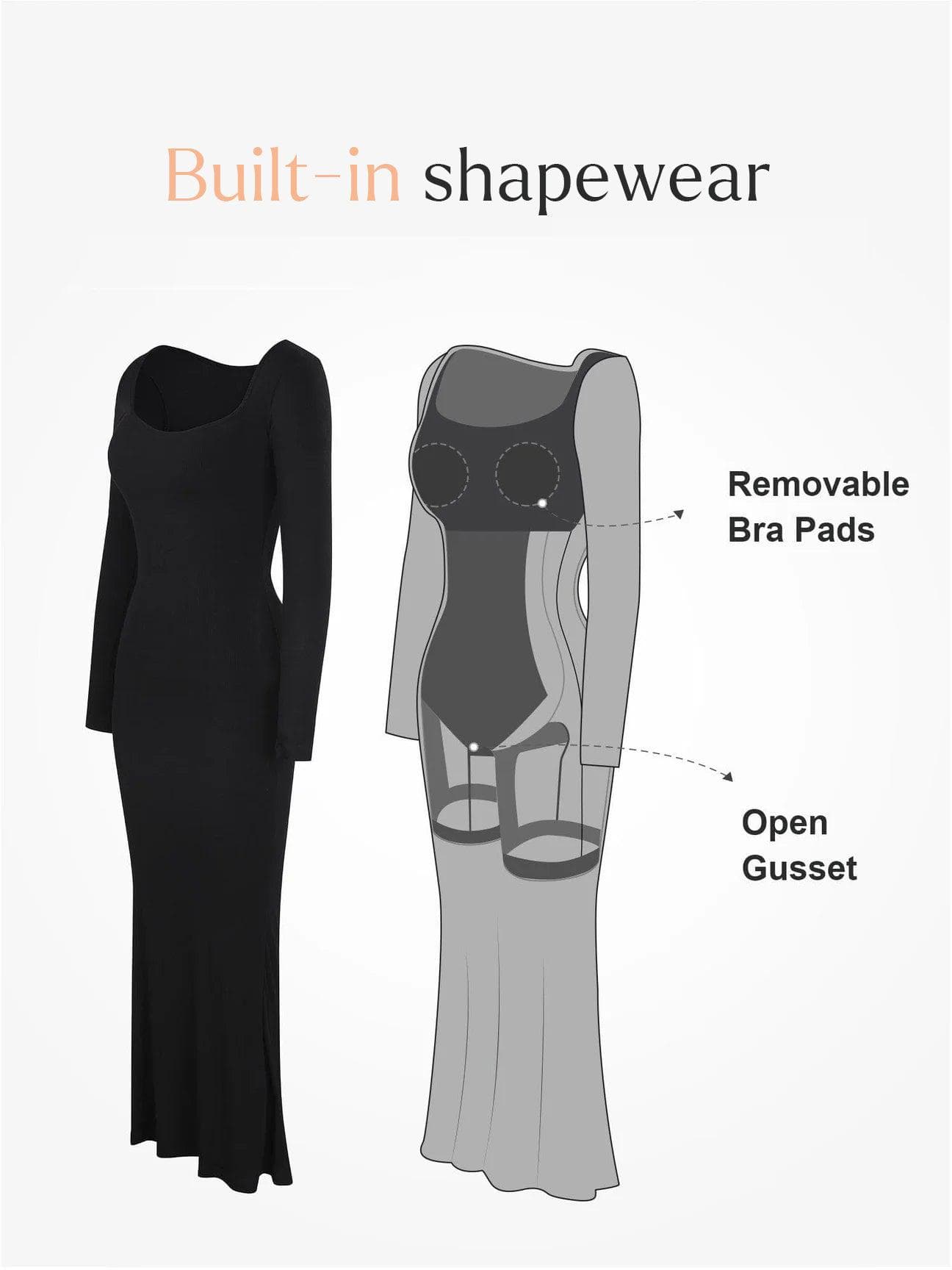 Elara – Vestido moldeador