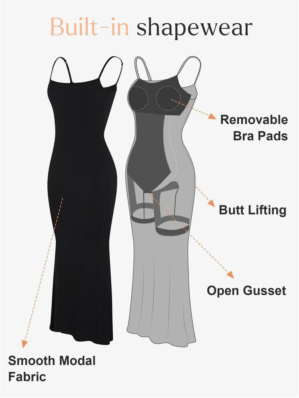 Elara – Vestido moldeador