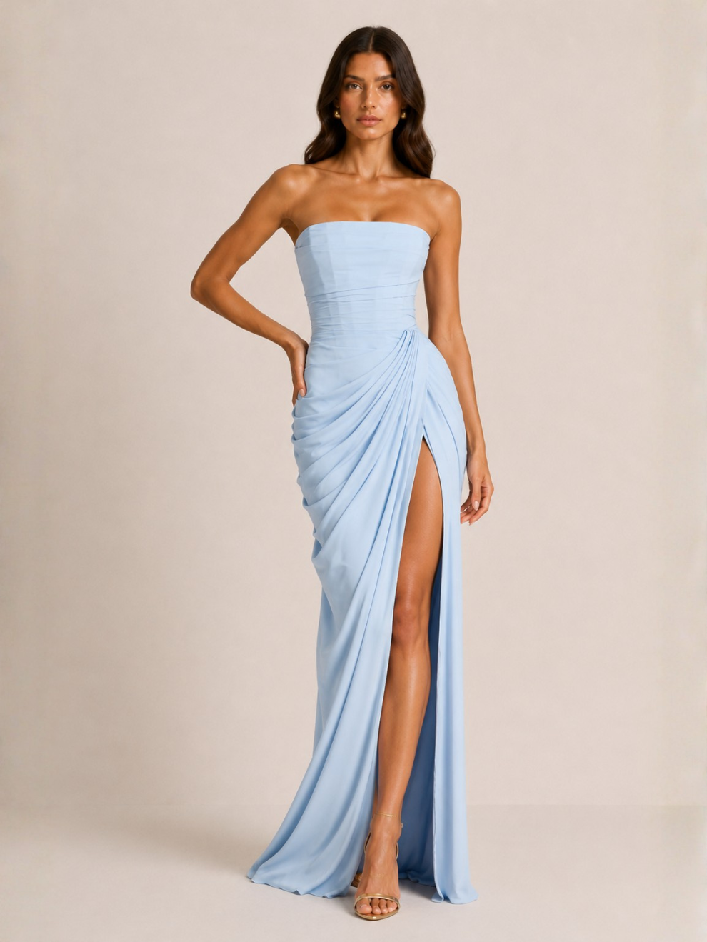 SCARLETT | VESTIDO LARGO ELEGANTE