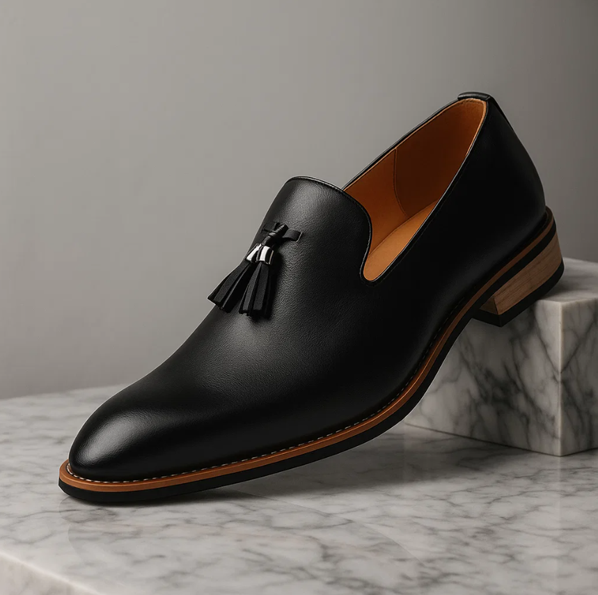 Zachariah - Mocasines de piel con detalle de borlas