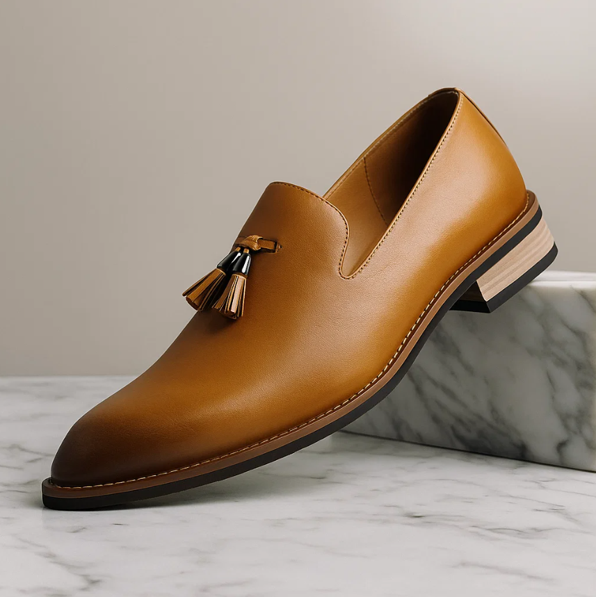 Zachariah - Mocasines de piel con detalle de borlas