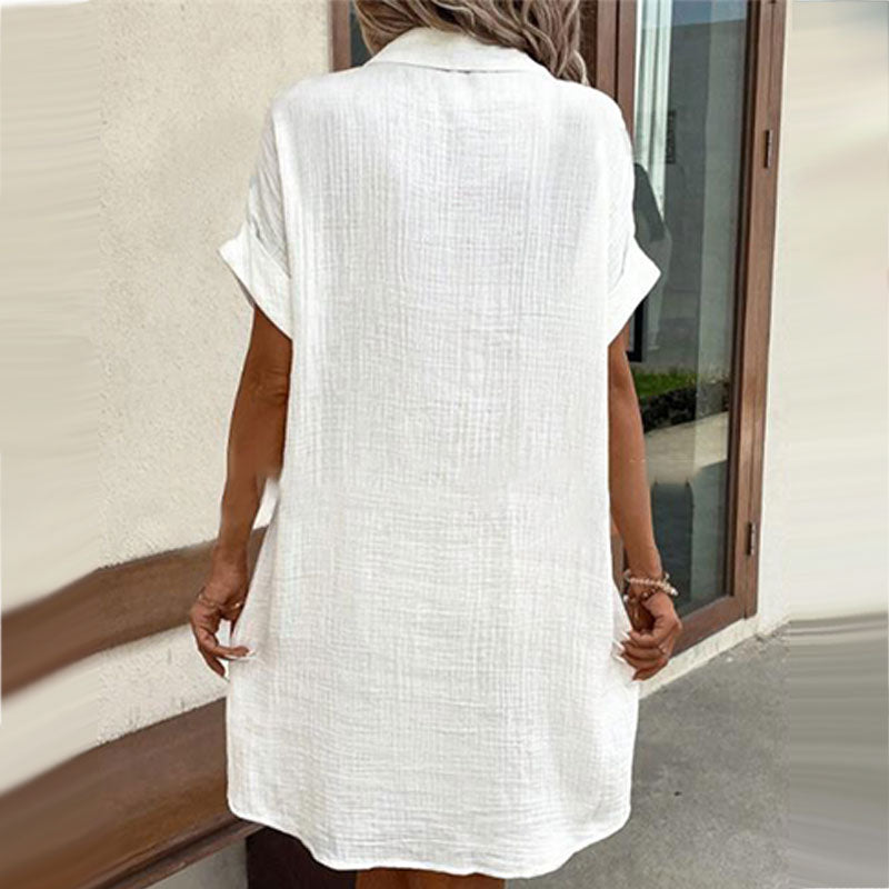 Mila – Vestido camisa con botones